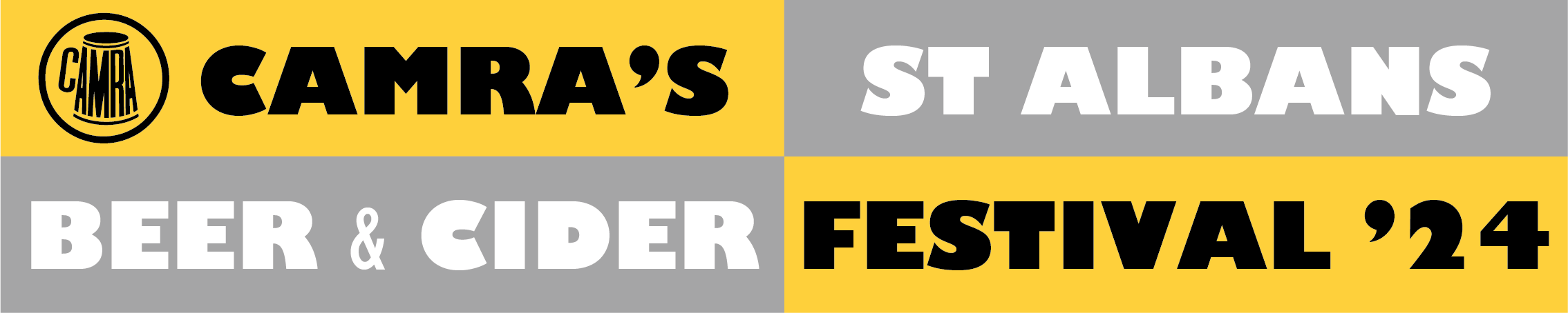 St Albans Beer & Cider Festival 2024 logo